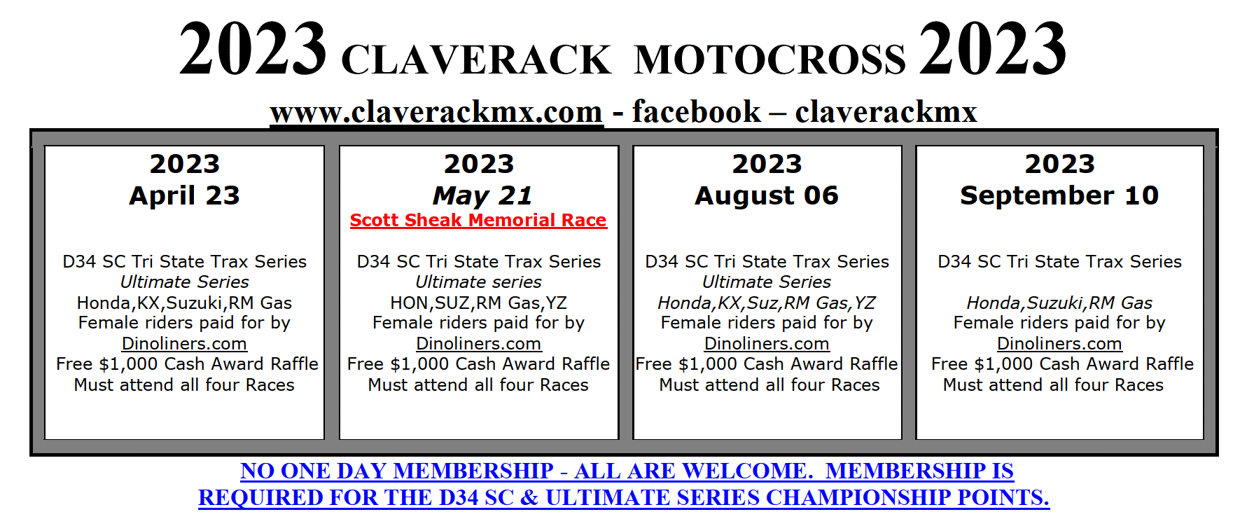 Claverack MX Over 40 Years of Motocross Racing n Upstate NY