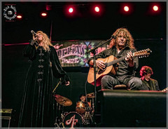 Randy Jackson performing with Amber Ferrari Band at the Patchogue Theatre, Patchogue, NY.