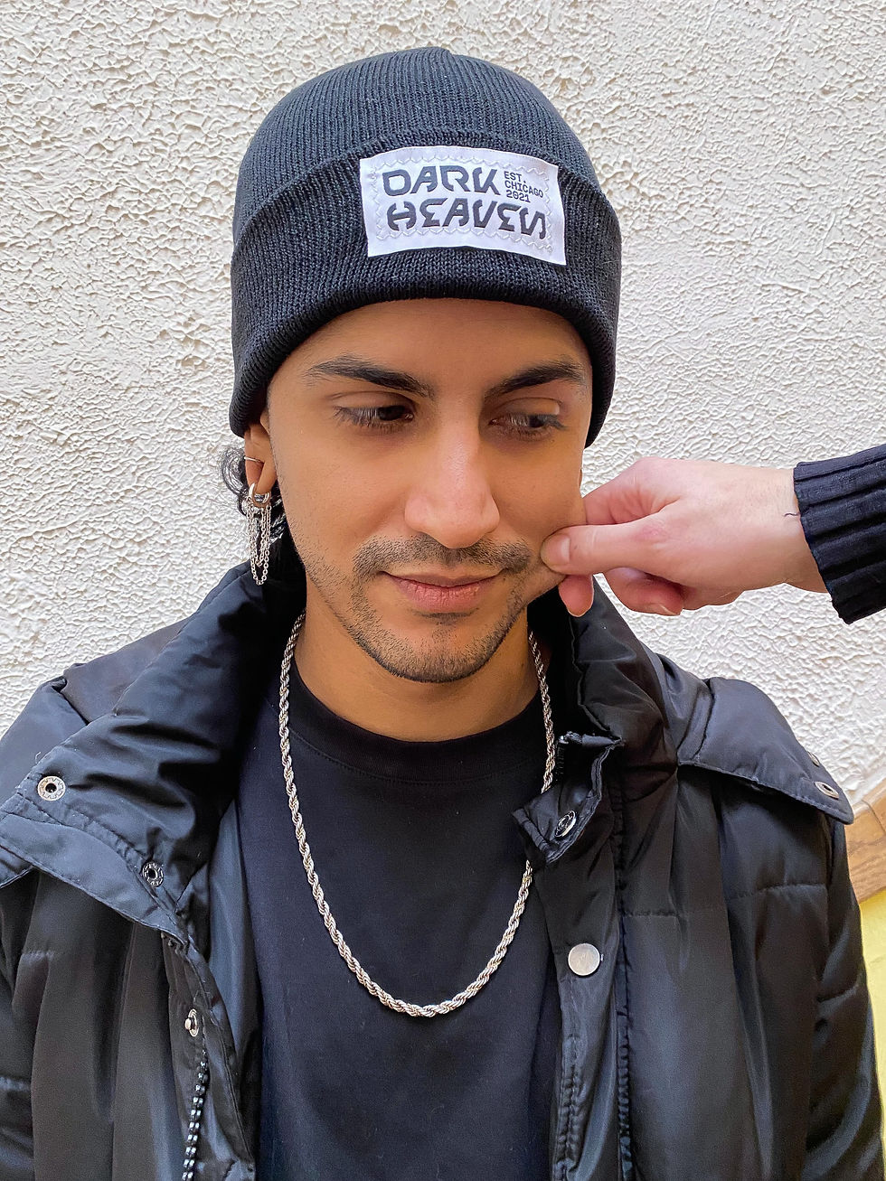 Thumbnail: Black DH Beanie