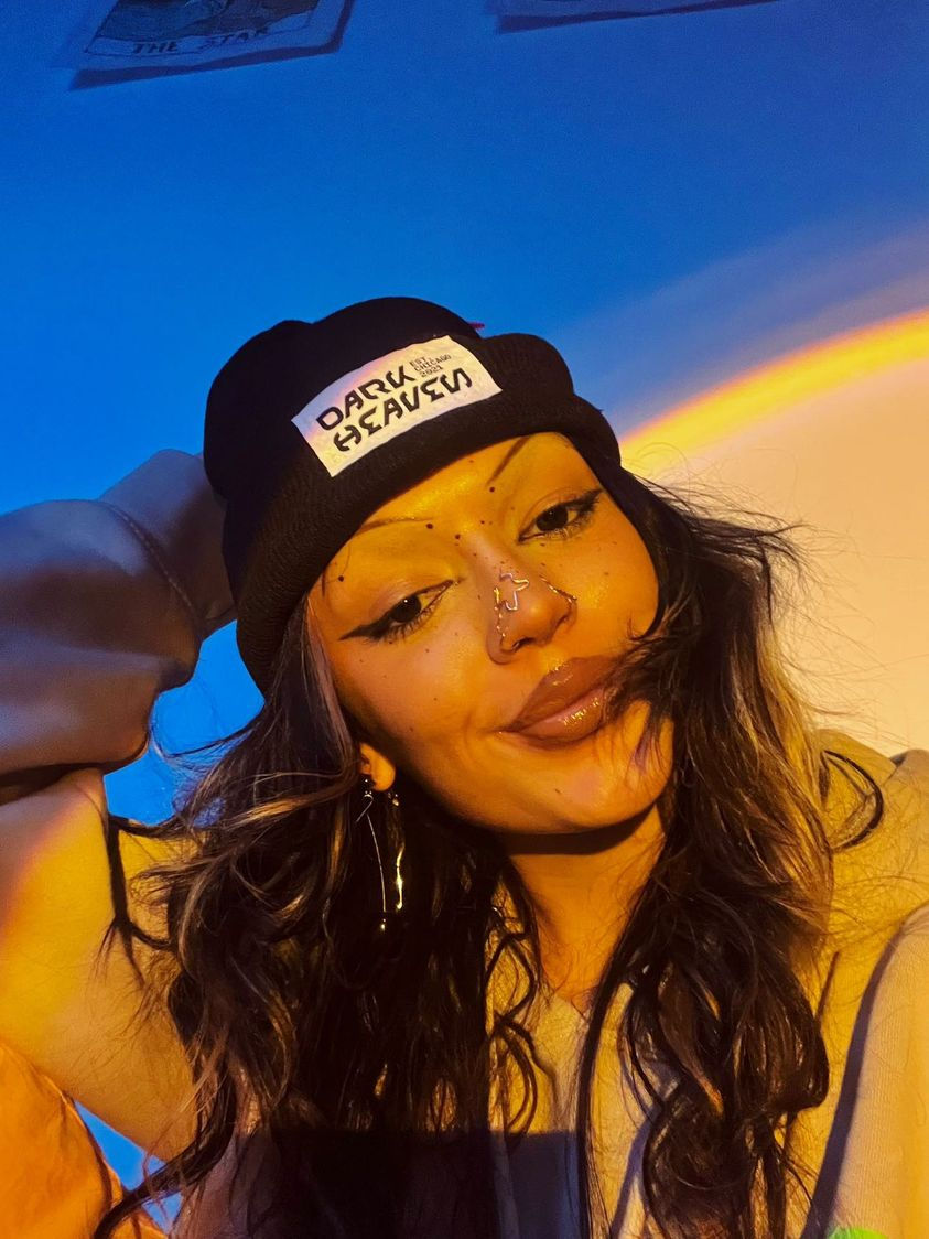 Thumbnail: Black DH Beanie