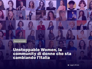 #UnstoppableWomen - Quattro socie fondatrici nella lista.