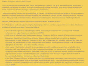 Recovery Fund e occupazione femminile