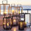 Thumbnail: Lighthouse lantern, large, teak/aluminium
