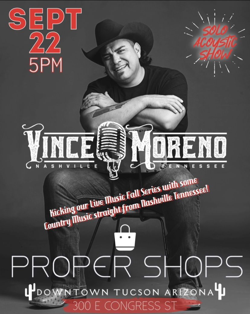 Vince Moreno Live in the Courtyard