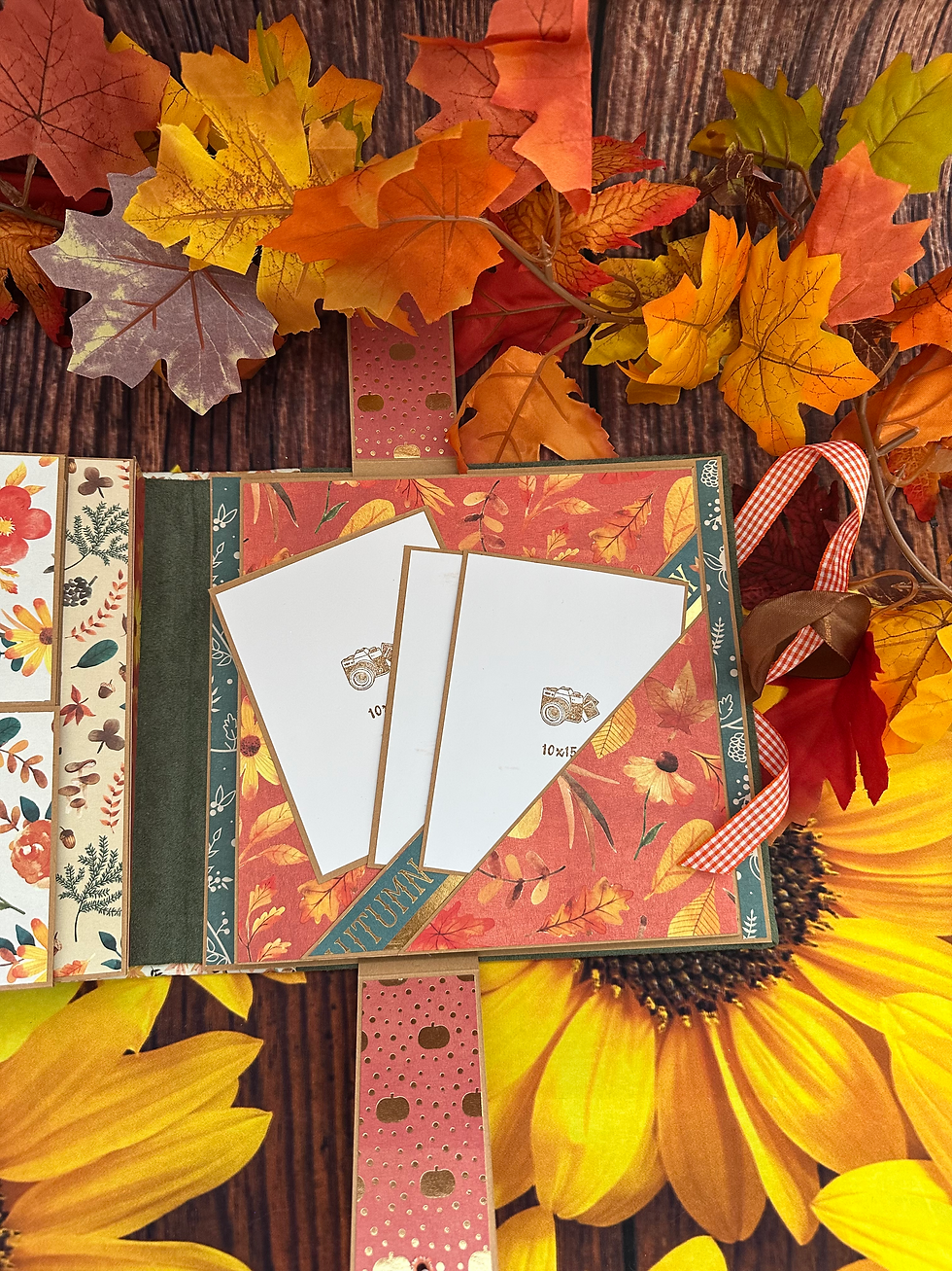 Miniature : Album photo scrapbooking pop-up "Fall Tapestry"