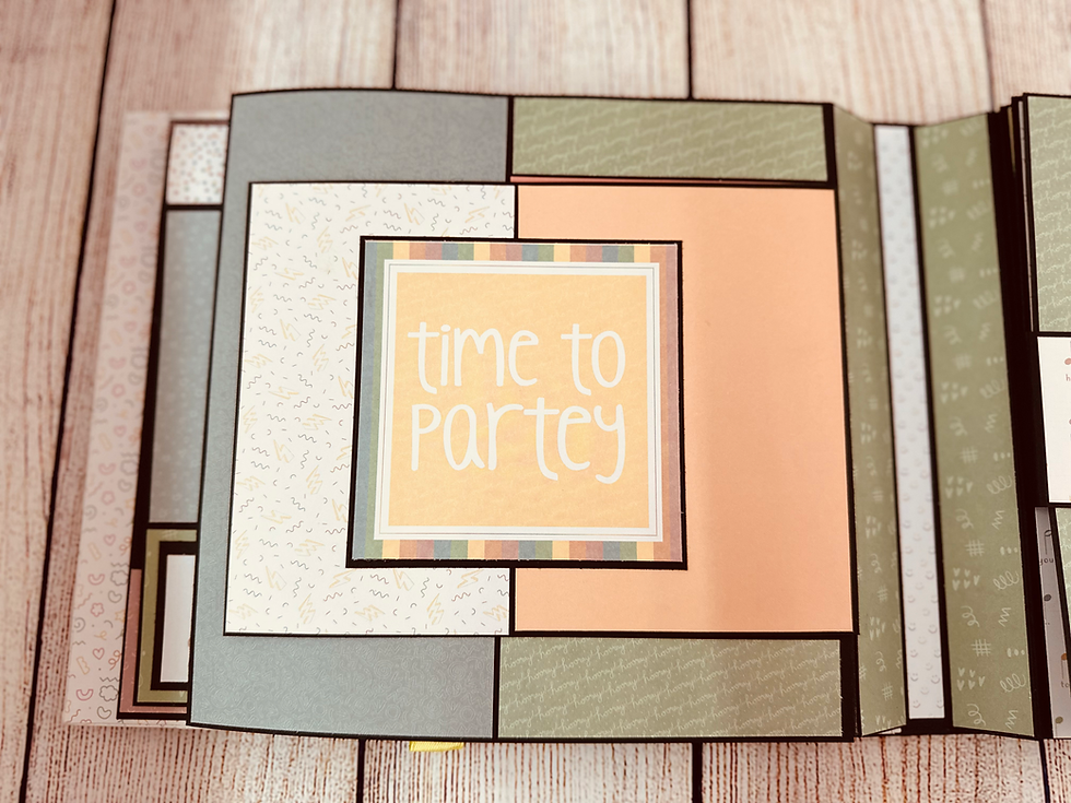 Miniature : Album Scrapbooking Anniversaire – Happy Birthday 🎉