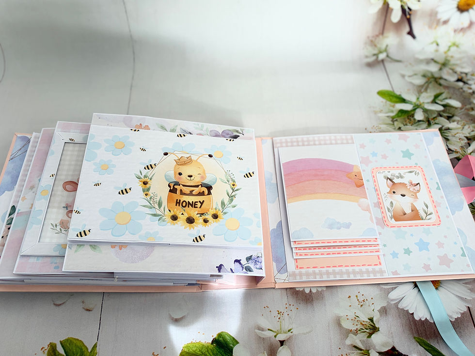Miniature : 👶 Total Cuteness – Album Scrapbooking Naissance & Jeune Enfant ✨🧸