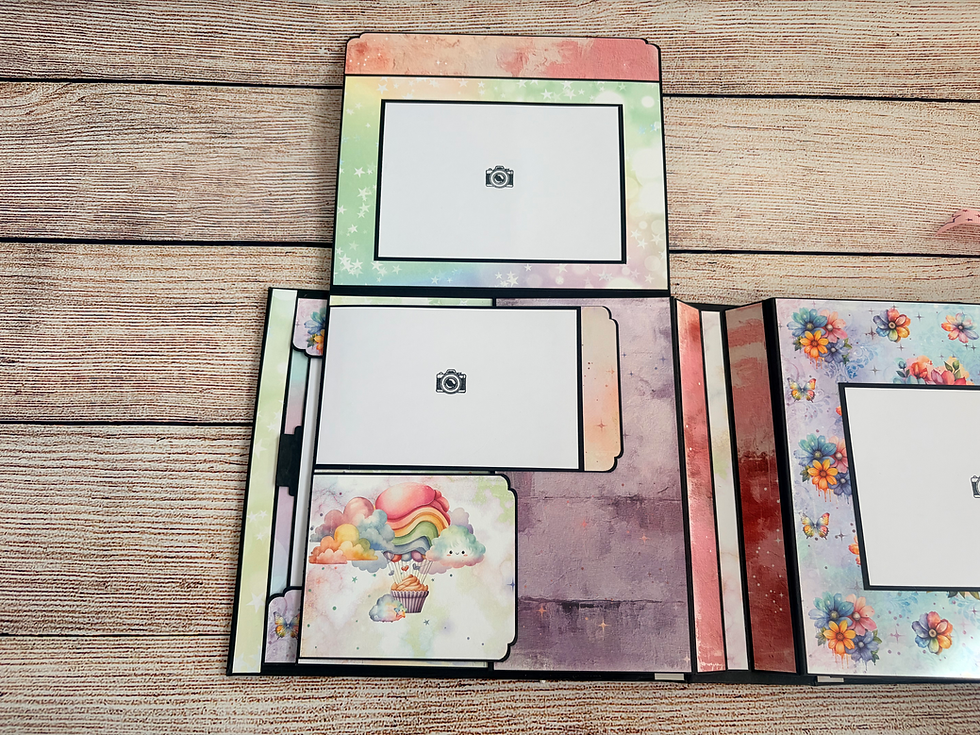Miniature : Album Scrapbooking Licorne – Univers Magique & Féérique 🦄🌈✨
