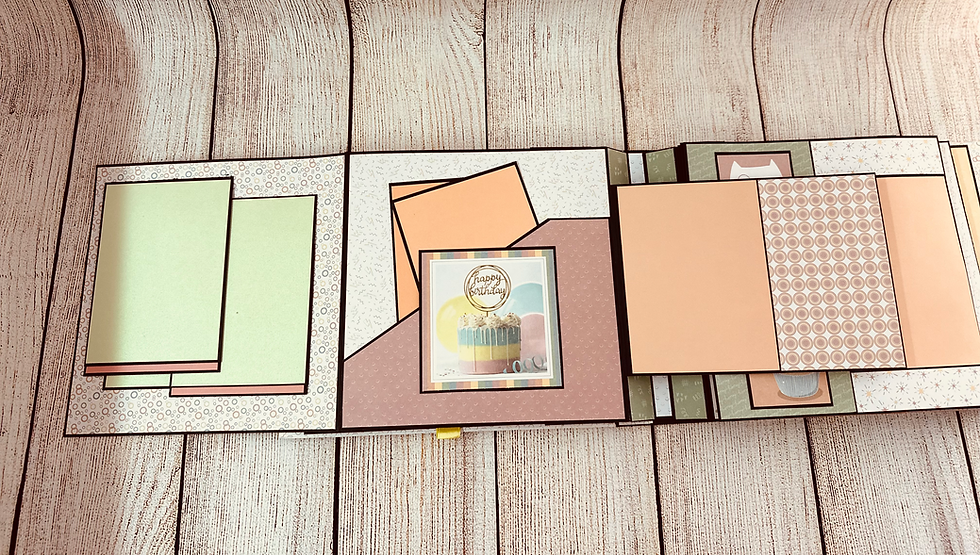 Miniature : Album Scrapbooking Anniversaire – Happy Birthday 🎉