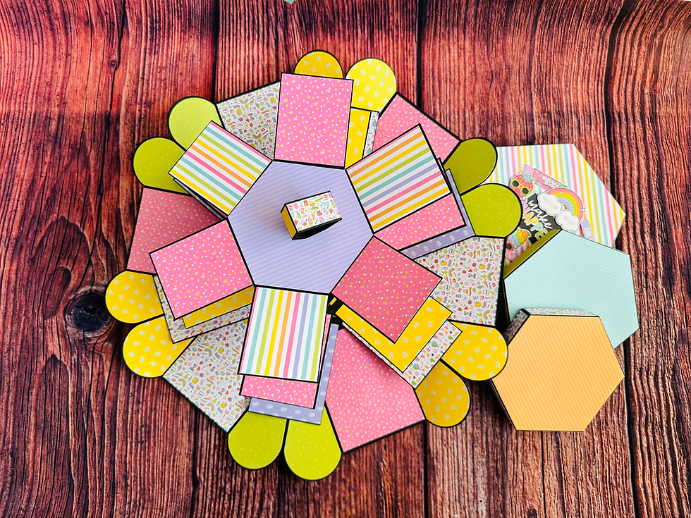 Miniature : Boite photo à explosion XL "Woderful"