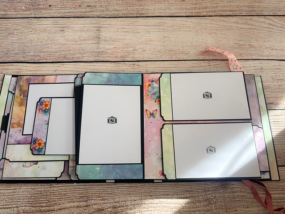 Miniature : Album Scrapbooking Licorne – Univers Magique & Féérique 🦄🌈✨