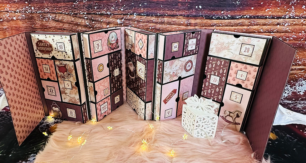 Miniature : Calendrier de l'Avent dépliant