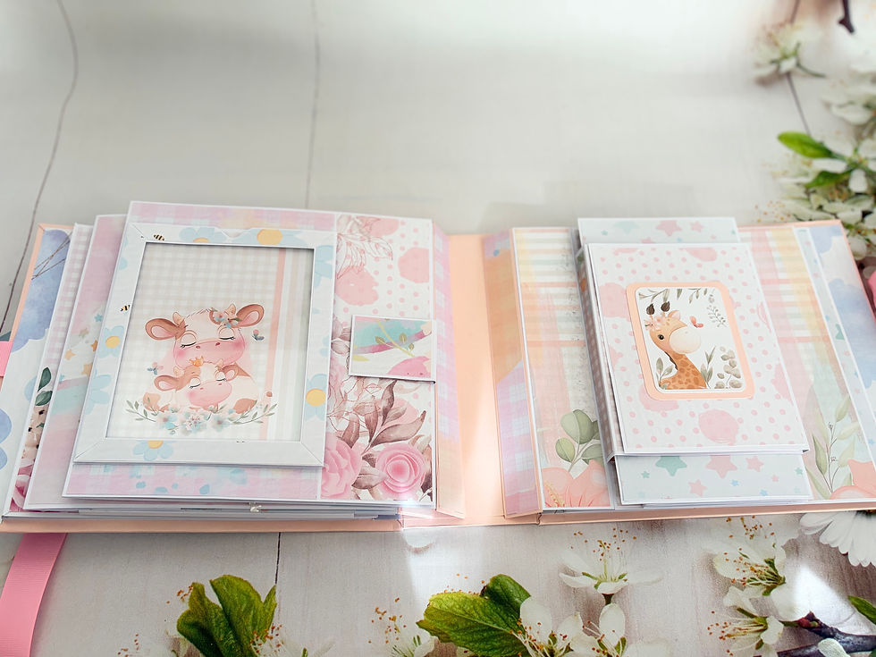 Miniature : 👶 Total Cuteness – Album Scrapbooking Naissance & Jeune Enfant ✨🧸
