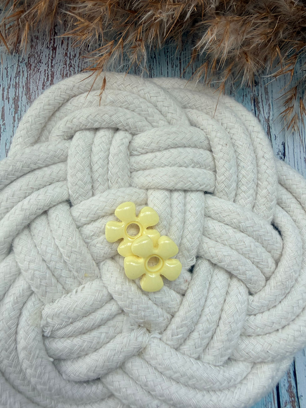 Miniature : 🌸 Flower Pop – Pampilles Jaune Pastel