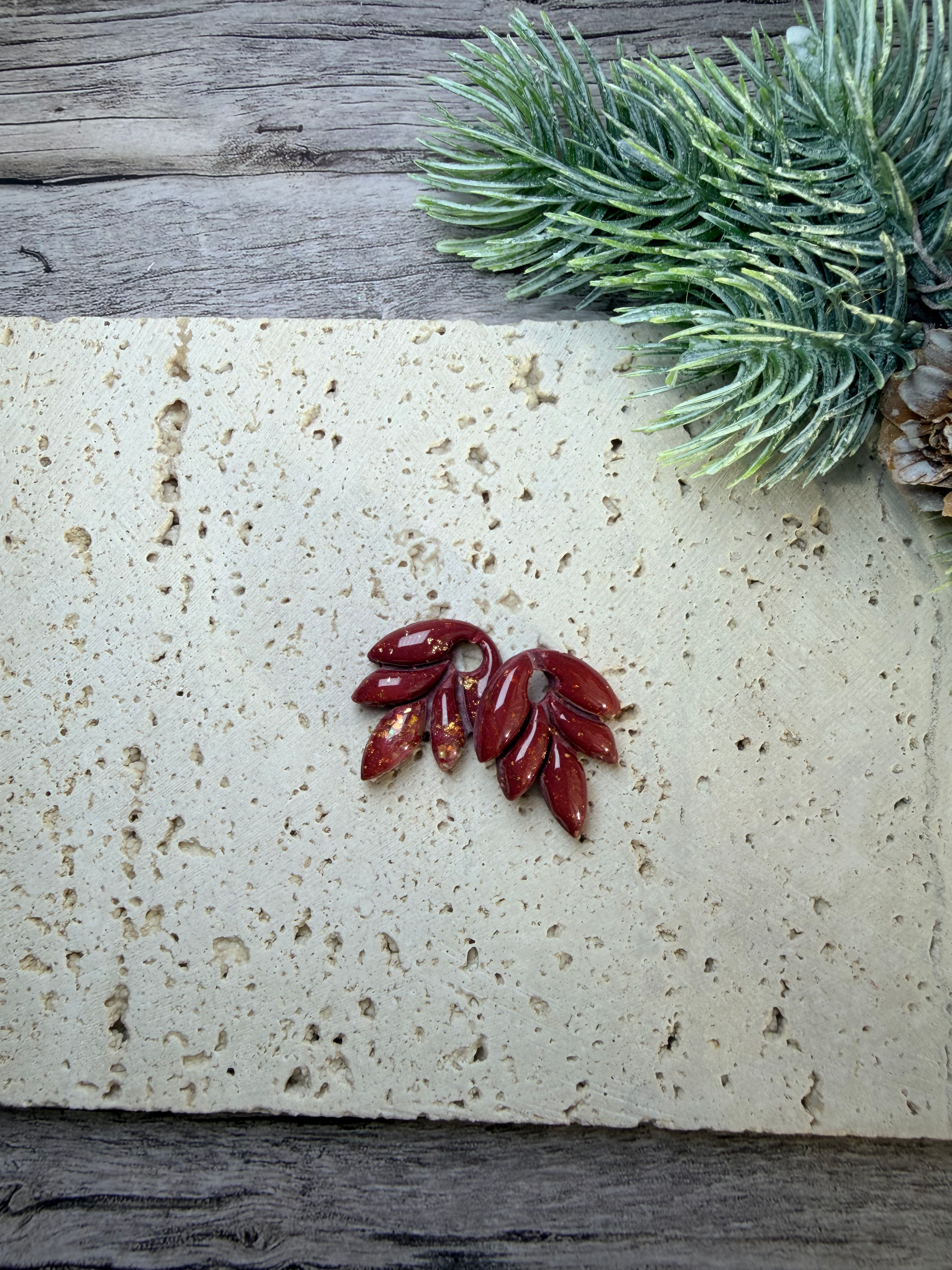 Pampilles interchangeable « mini Feuille»