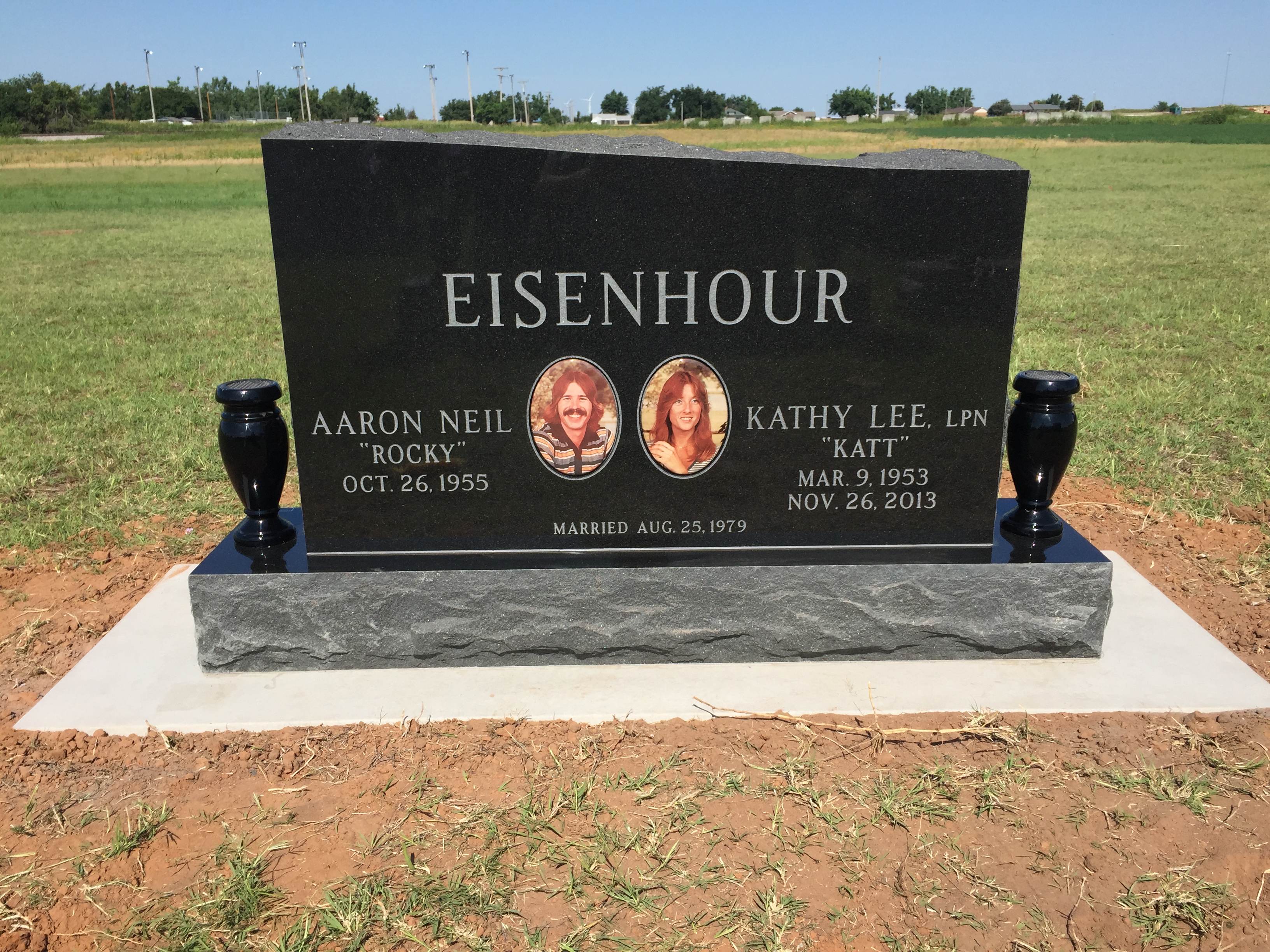 Companion Upright Monuments Nelson Monument Company in Oklahoma