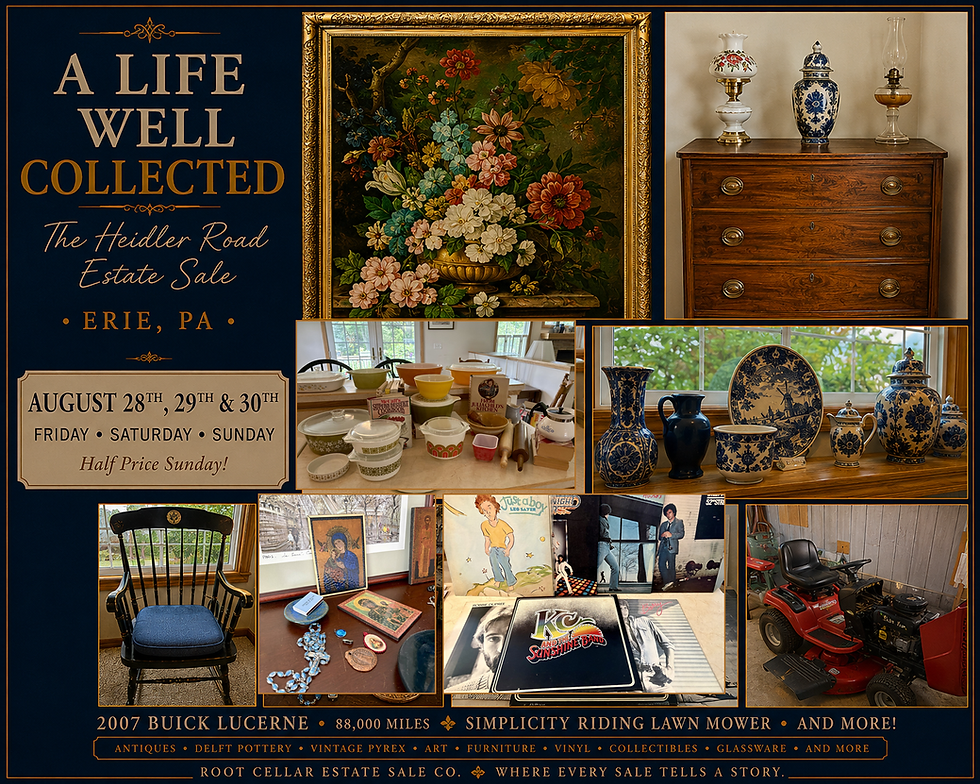 A Life Well Collected - Heidler Rd., Millcreek Estate Sale