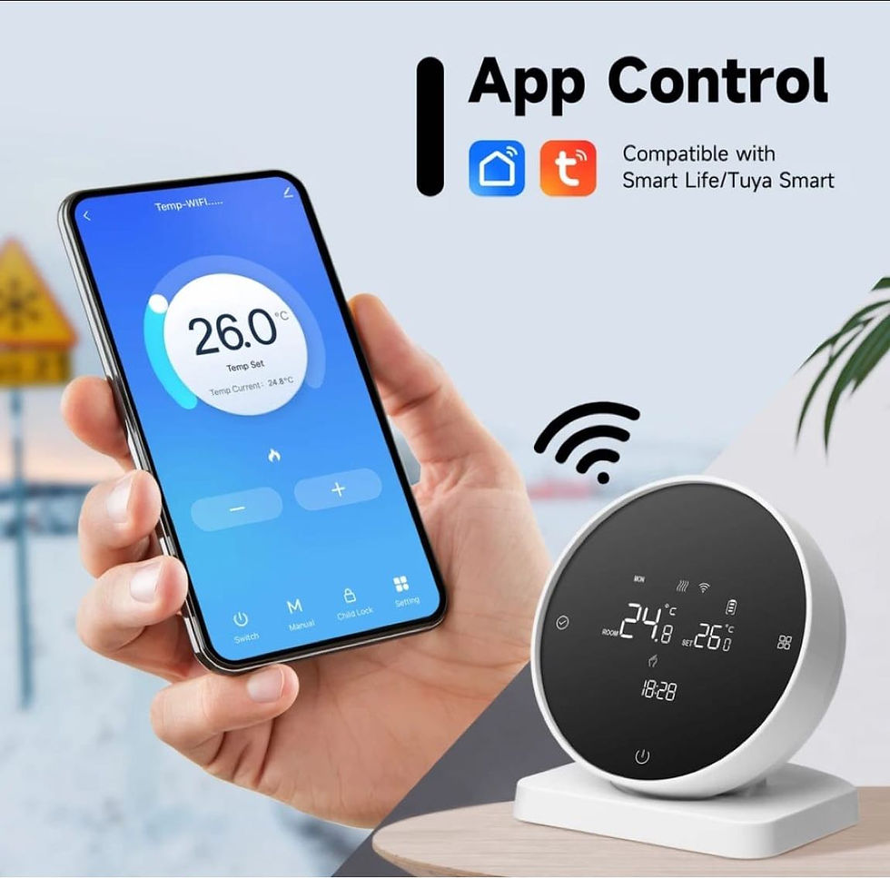 Küçük resim: BEOK Controlors Kablosuz Termostat Wifie Tuya Smart Akıllı Termostat