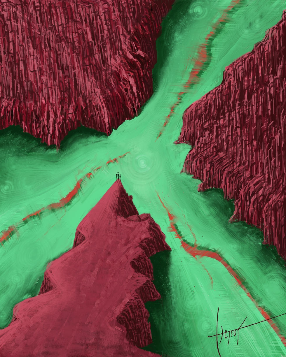 top view