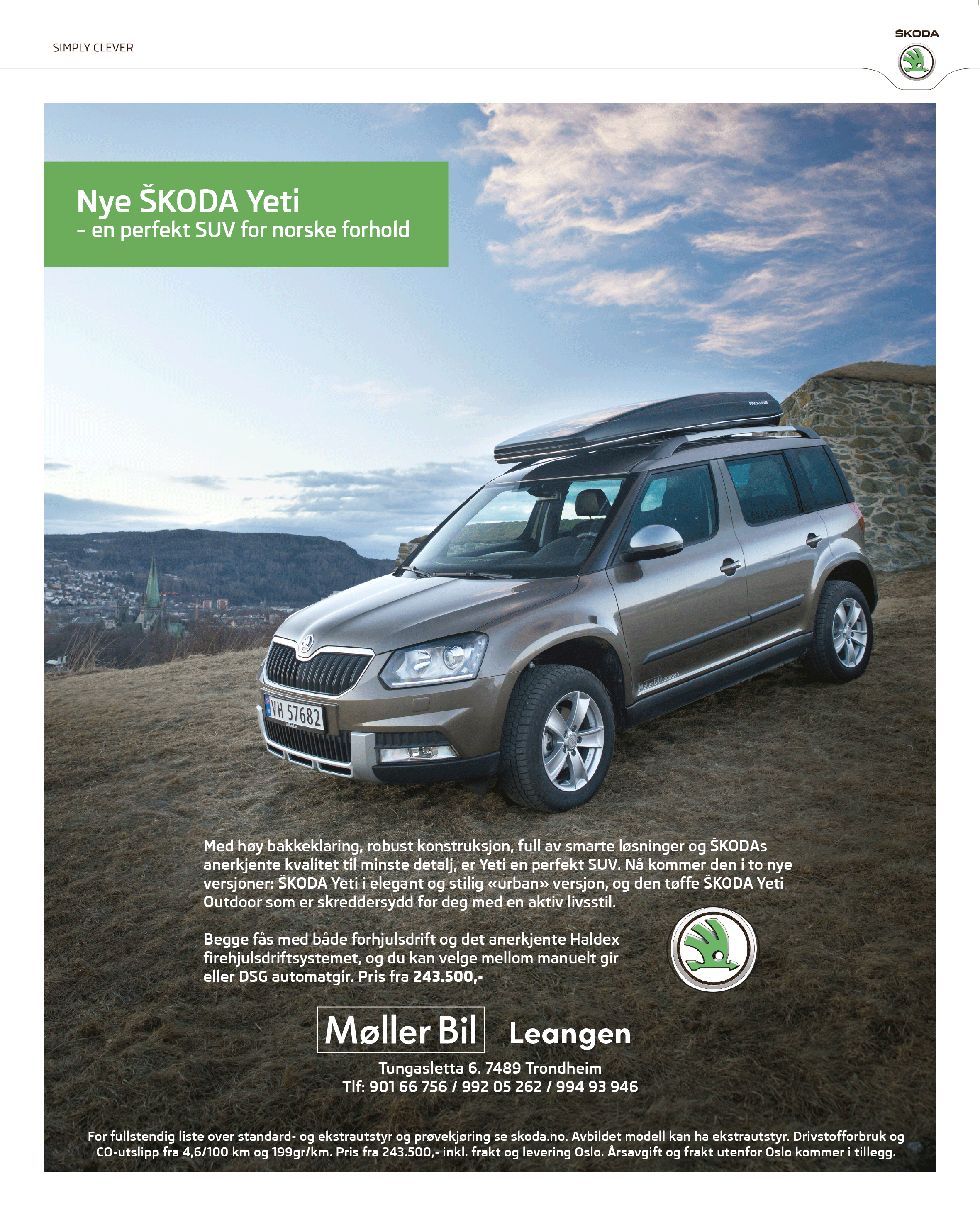 Annonse SKODA YETI