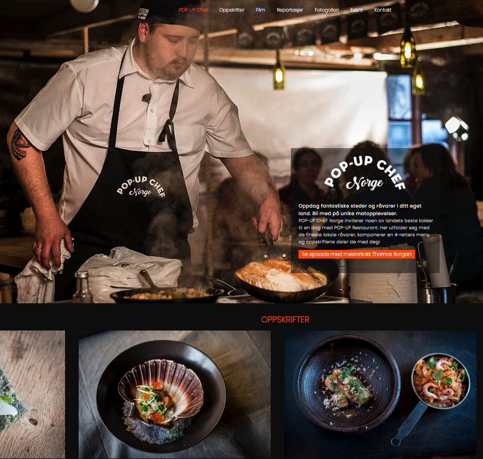 POP-UP CHEF Norge