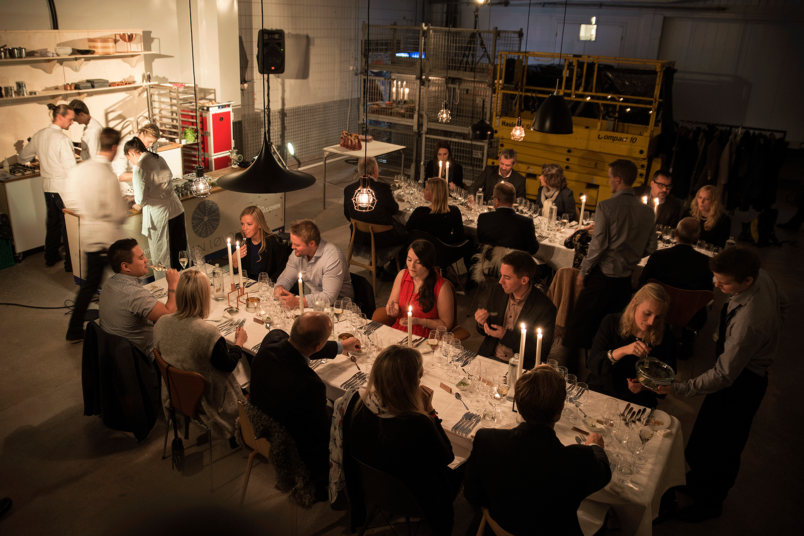 Pop-up restauranten i Slaktehuset