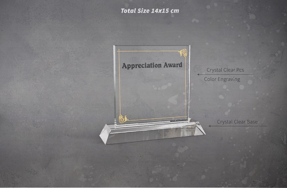 Thumbnail: Appreciation Crystal Plaque
