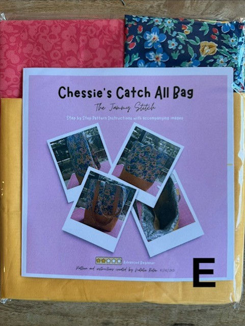 Thumbnail: Chessie Catch All Bag Kit – Liberty Fabric – additional product view