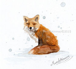 Fox in the Snow