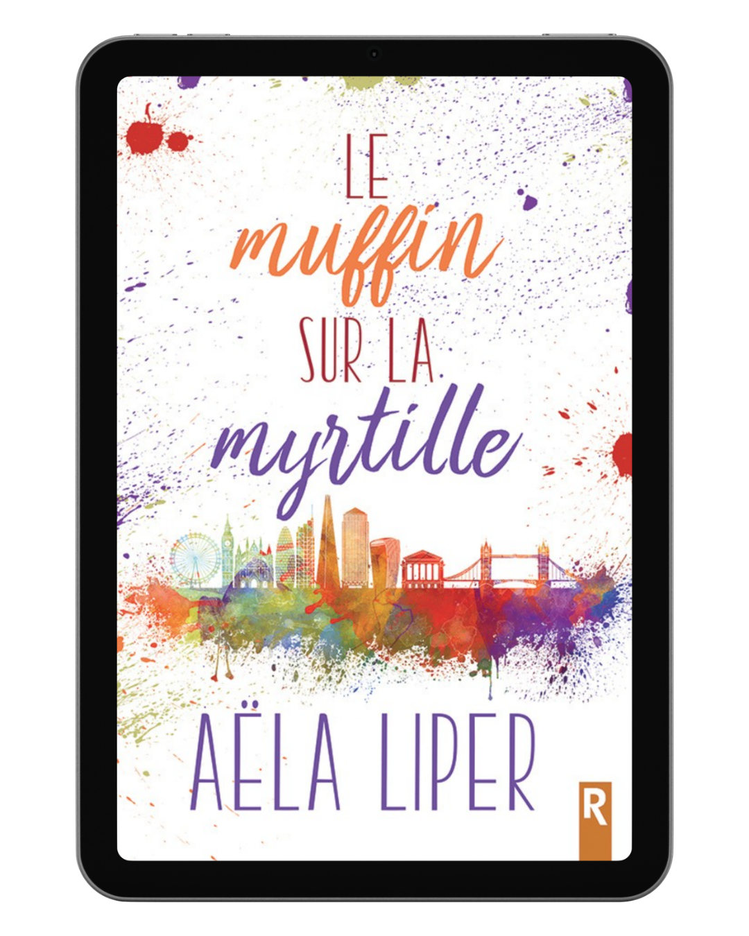 Le muffin sur la myrtille