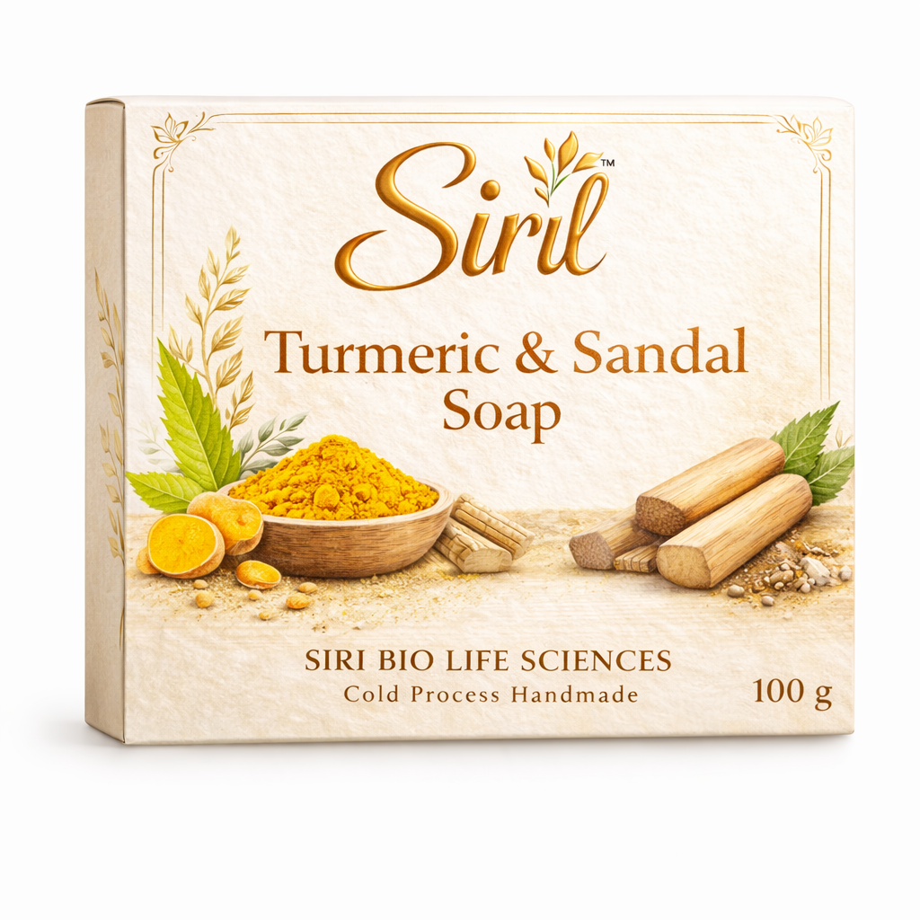 Turmeric & Sandal Handmade Soap