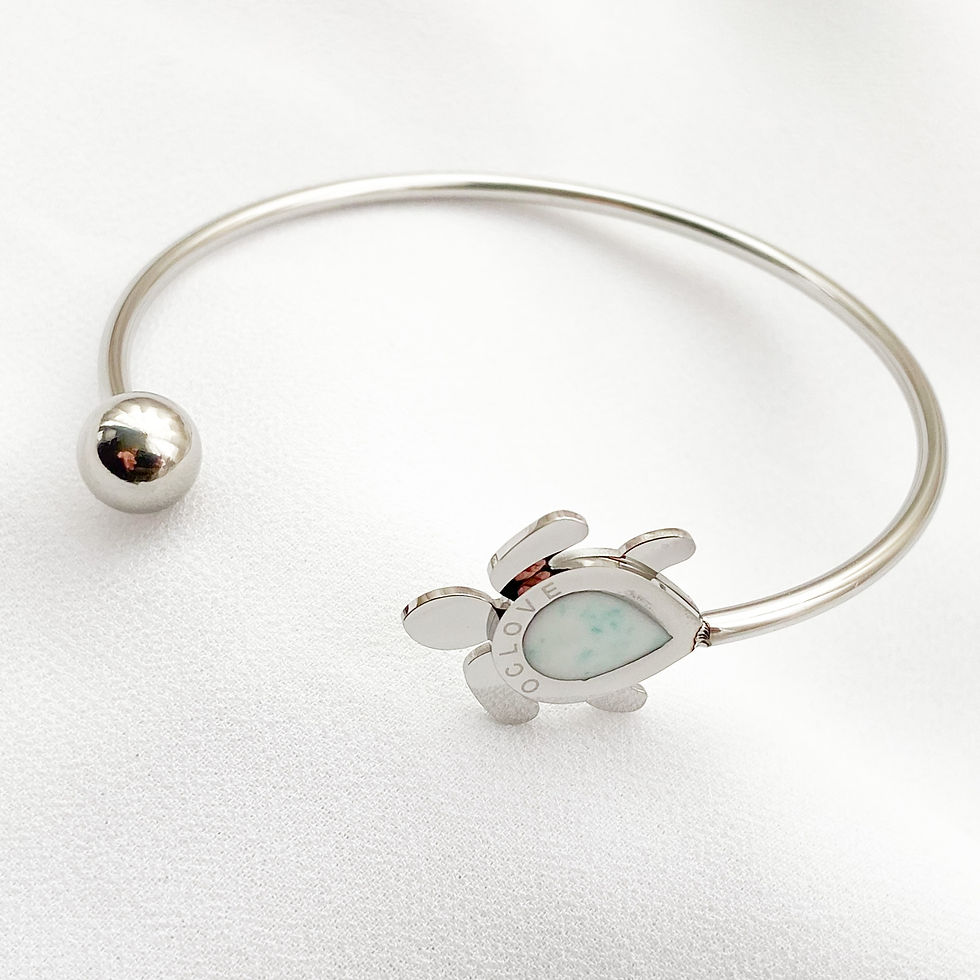 Miniatura: Brazalete Tortuga White Pearl - Plastic Free Oceans