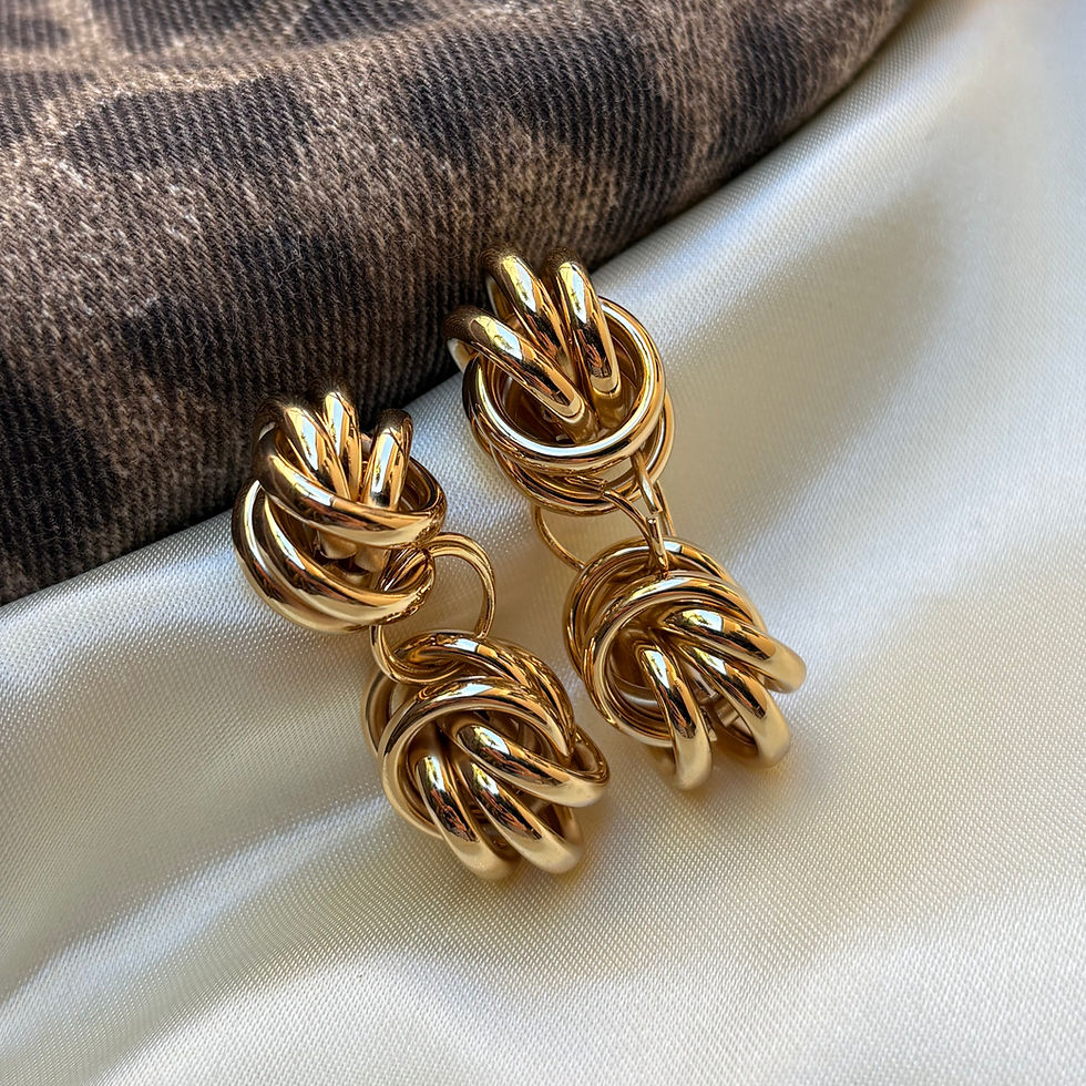 Miniatura: Brinco Entrelaços