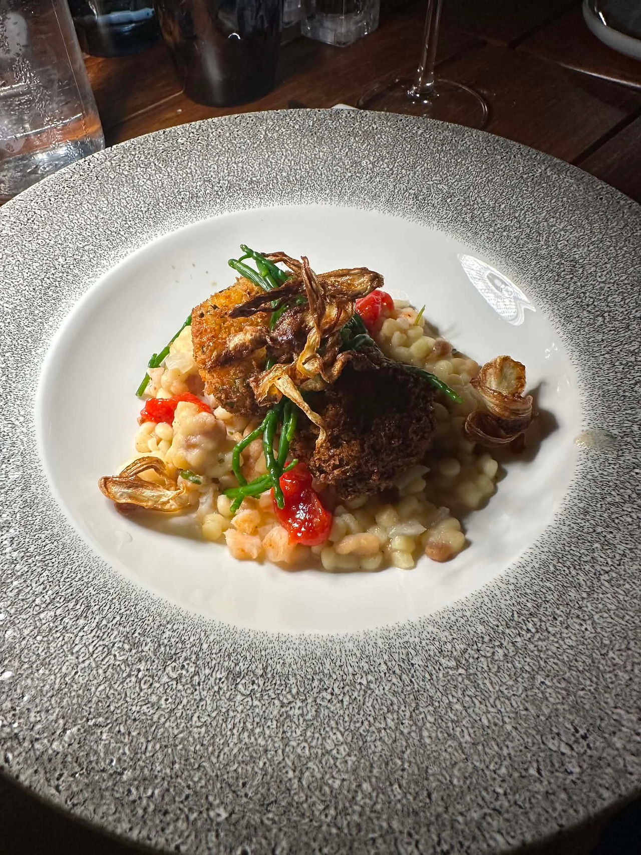 Plat raffiné servi au Club Med Cefalù lors d’un séjour en Sicile
