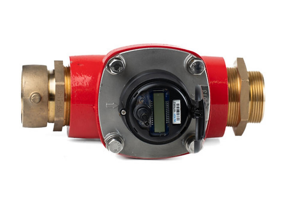 Thumbnail: Hendey Dominator Fire Hydrant Meter with PRISM Encoder System– Model HFM03 3"