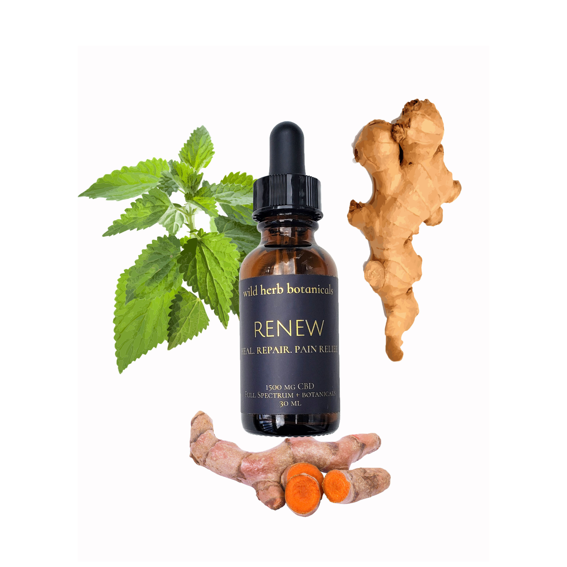 RENEW CBD Oil (1500 mg, 30 ml)