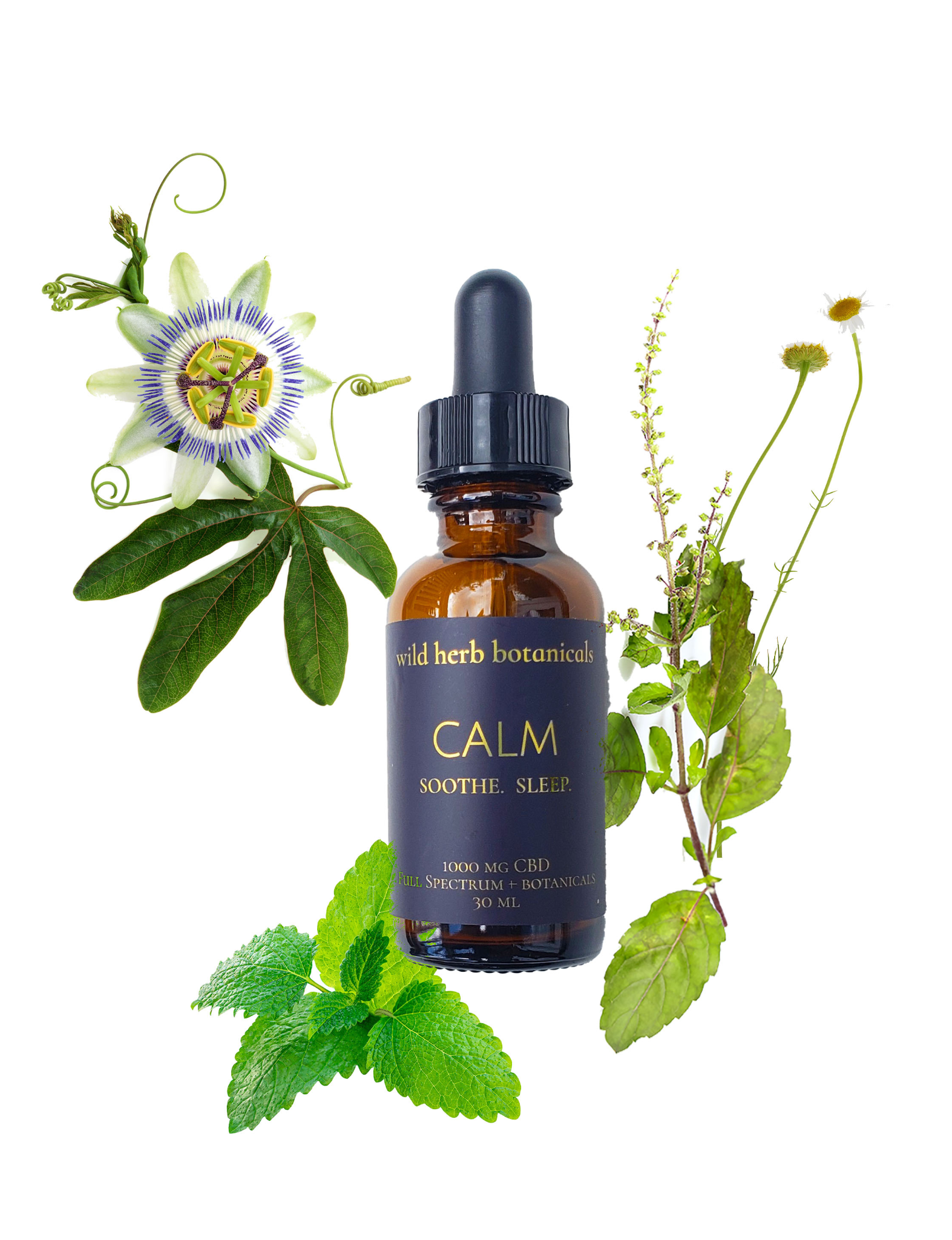 CALM CBD Oil (1000 mg, 30 ml)
