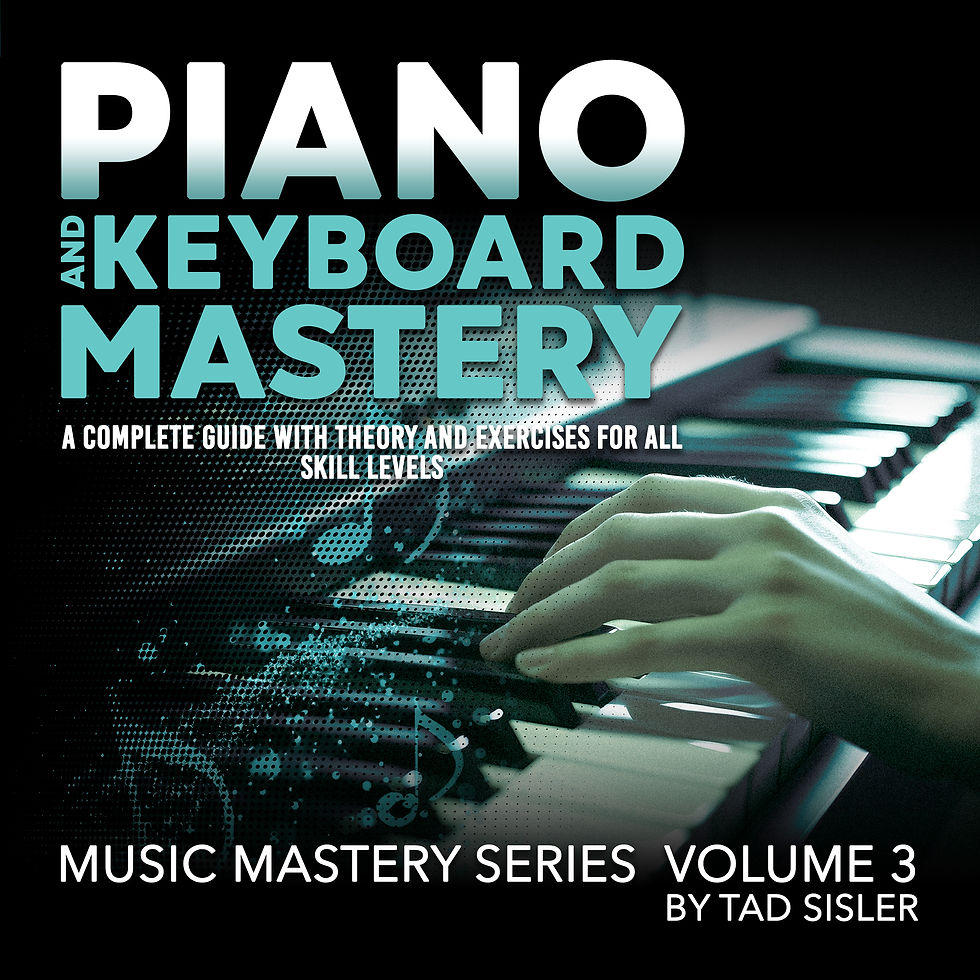 Piano and Keyboard Mastery Book by Tad Sisler