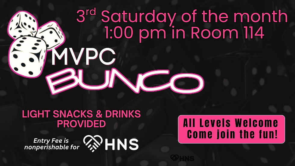 MVPC Bunco Fun