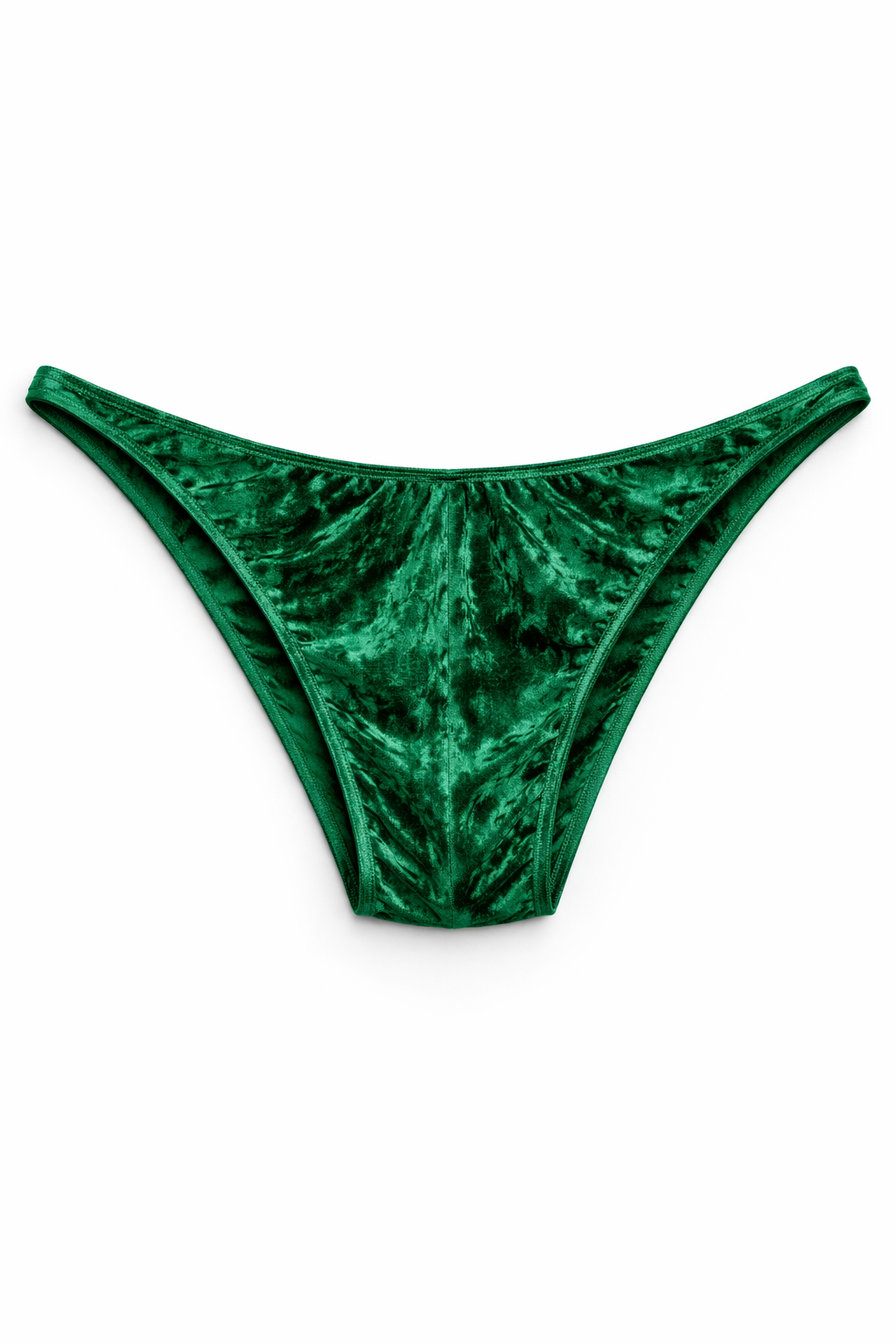 Emerald Green - Crushed Velvet