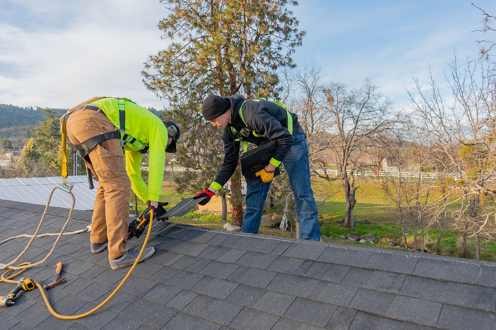 Roofing a house Medford Oregon
