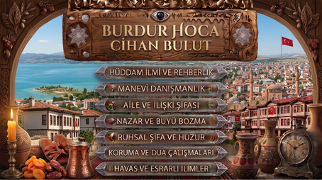 Burdur Hoca Cihan Ali Manevi Rehberlikte Doğru Adres