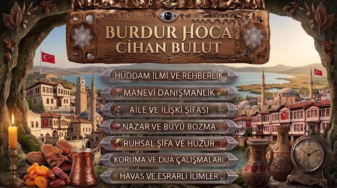 Burdur Hoca Cihan Ali Manevi Rehberlikte Doğru Adres