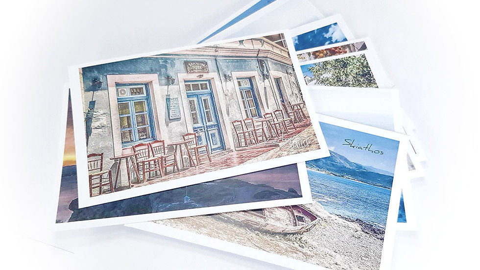 postcards greece travel blog