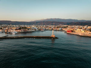 Chania Old Port & the lighthouse