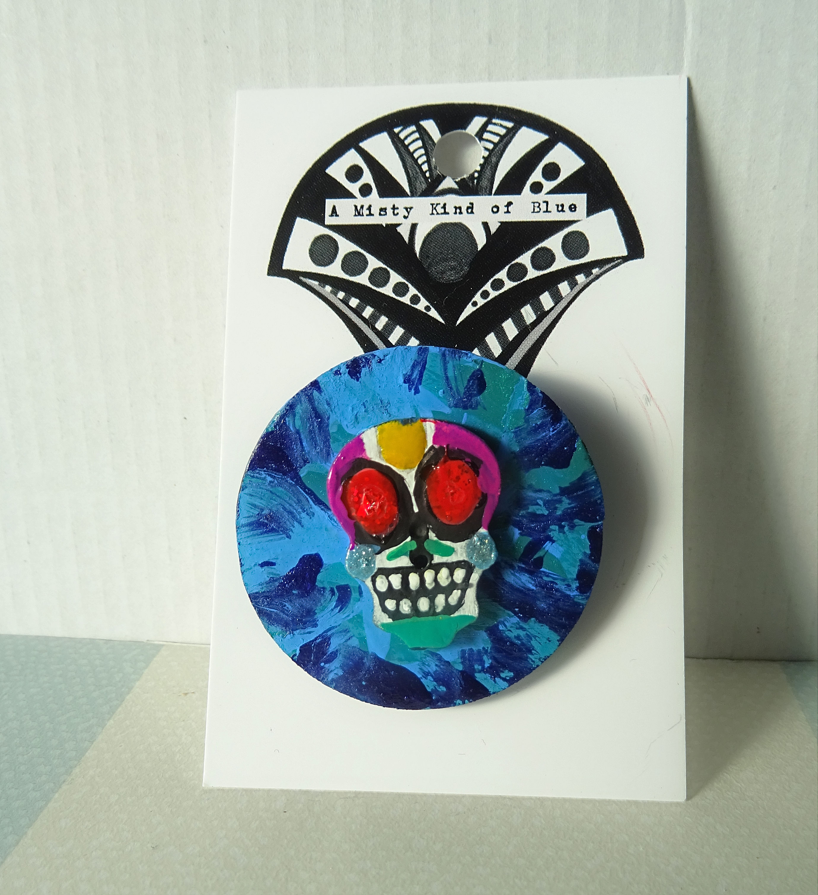 Sugar Skull Pin 4