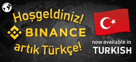 binance is now available in turkish
