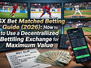 SX Bet Matched Betting Guide (2026): How to Use a Decentralized Betting Exchange for Maximum Value