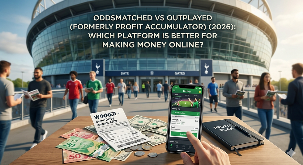 OddsMatched vs Outplayed (Formerly Profit Accumulator): Which Platform Is Better for Making Money Online?