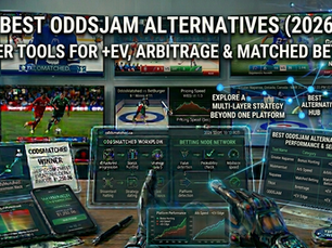 Best OddsJam Alternatives (2026): Better Tools for +EV, Arbitrage & Matched Betting